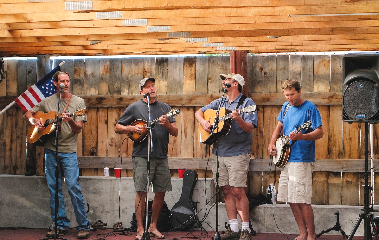 Band on Stage